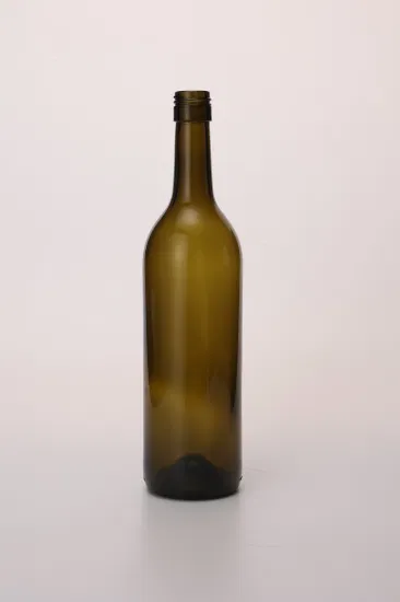 Garrafas de vinho transparentes 750ml, garrafas vazias de vidro de vinho de 375ml