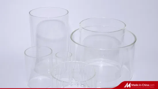 um conjunto de frascos de armazenamento de vidro de borosilicato de alta qualidade de produtos vidreiros requintados/frascos de armazenamento de vidro para alimentos/frascos de vidro